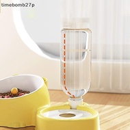 (time) 1pcs Blue Pet Dog Cat Bowl Fountain Automatic Food Water Feeder Container For Cats Dogs Drink