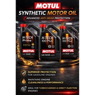 Motul H-Tech Prime 5W40 & H-Tech 100 Plus  (0W20 / 5W30) – 4L 100% Synthetic Engine Oil