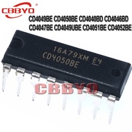 10pcs CD4042BE CD4044BE CD4049BE CD4050BE CD4040BD  CD4046BD CD4046BE  CD4047BE CD4049UBE CD4051BE C