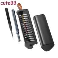 30-in-1 Alloy Steel Magnetic Screwdriver Kit Compact 14.5cm for Tech Maintenance