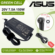 150W Asus Laptop Charger 20V 7.5A for TUF Gaming F15 FX506 FX506L FX506LH A17 FX706 FX706I
