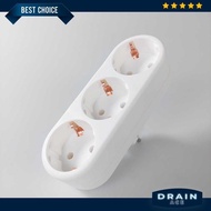 3-Pin Grounding Socket Extension 3500W 16A 250V