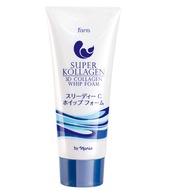 <นำเข้าจากญี่ปุ่น> WWMS Faris Super Kollagen 3D Collagen Whip Foam 80g ฟาริส โฟมล้างหน้า คอลลาเจน โฟ