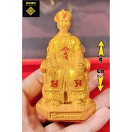 泰国佛牌 “ 黄金二哥丰 ”（9cm高供型）供奉二哥丰常见功效：﻿㊙️ 招财:二哥丰佛牌被广泛认为有招正财和偏财的功效，尤其适合从事生意、金融和彩票等行业的人士.㊙️ 提升运势:佩戴二哥丰佛牌可以提升