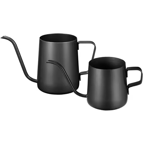 Long Narrow Spout Coffee Pot 12 Oz Small Fine Stainless Pour Over Drip Coffee Pot 8.5 OZ Gooseneck T
