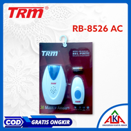 Bel Pintu Wireless TRM EU Plug Tanpa Kabel 36 Nada + Assalam Waterproof