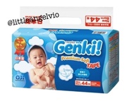 Nepia Genki NB newborn Tape 44 pampers diapers