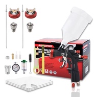 AEROPRO R500 LVLP Air Spray Gun Kit A610 Automotive Paint Gun 1.3/1.7/2.0mmNozzles Paint Spray Gun P