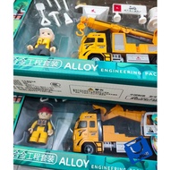 Toy SET Of Construction Car Projects Can Be Pulled Forward