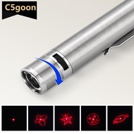 C5GOON 3-in-1 Interactive USB Rechargeable Red Dot Laser Light Cat Toy Funny Cat Laser Sight Pointer