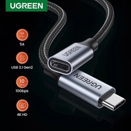 UGREEN USB type C Extension Cable Gen 2 Male to Female 10Gbps
