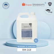 Blossom Plus 5L Refill Pack Sanitizer Alcohol-free Sanitizer Spray suitable for all ages kill99.9% germs 消毒喷雾