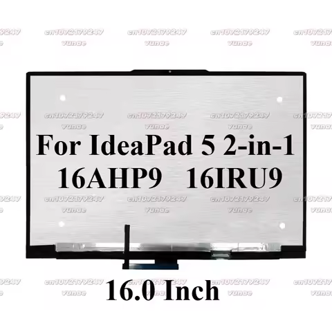 Replacement Touch Screen for Lenovo IdeaPad 5 2-in-1 16IRU9 83DU 16.0 Inch WUXGA LCD Display Digitiz