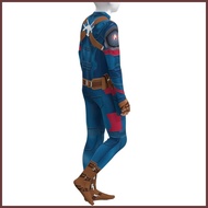 § panda vengers Captain America Steve Rogers Costume Adult Kid Zentai Bodysuit Jumpsuit