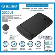 Usb External HDD Case SATA 2.5" 3.0 ORICO Black 2020U3