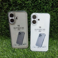 Case For iphone 16/iphone 16 Pro/iphone 16 Pro MX Silicone Transparent TPU Protect CameraBENING