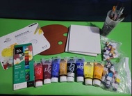 Acrylic 顏料及畫具