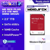 WESTERN DIGITAL RED PLUS NAS HARD DRIVE 2.5" | WD10JFCX