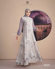 Dress Wanita Dewasa Yuma Dress Nadheera Luxury Baju Gamis Muslim Terbaru