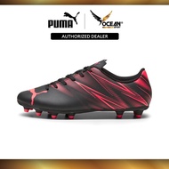 Puma ATTACANTO FG/AG Mens Football Boots (Black-Fire Orchid) 10747703