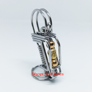 móc khóa mỹ nghệ mô hình chim cánh cụt tâm hướng phật MS009