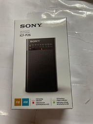 DSE 適用 SONY收音機+PHILIPS二環耳塞 99%新