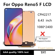 6.43'' TFT LCD For Oppo Reno5 F LCD Display Screen Touch Panel Digitizer Assembly For OPPO Reno 5F CPH2217 Display