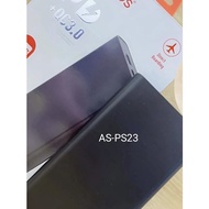 ABODOS PROTABLE POWER BANK 2 OUTPUT 2INPUT 10000MAH MODEL：-AS-PS23