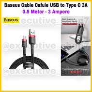 Baseus Cable Cafule USB to Type C 3A - 0.5 Meter - 3 Ampere