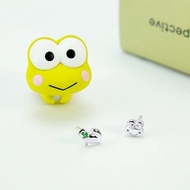 Love&Peace系列-KeroKeroKeroppi大眼蛙純銀耳環