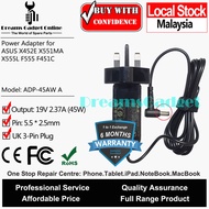 Replacement Notebook Power Adapter for Asus ASUS X452E X551MA X555L F555 F451C 45W 19V 2.37A 5.5*2.5