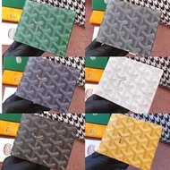 Goyard Good Quality Goyard Classic Short Half Fold Wallet Men Wallet Short Wallet Men Women Coin Pur