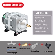 HAILEA ACO-318 ปั๊มลมแม่เหล็กไฟฟ้า 45W อุปกรณ์ตู้ปลา ปั๊มลมลูกสูบ ปั๊มอ๊อกซิเจน ออกซิเจนตู้ปลา อุปกรณ์เลี้ยงปลา คอมเพรสเซอร์บ่อปลาออกซิเจน ถังออกซิเจน aquarium ออกซิเจน เครื่องอัดอากาศ เครื่องผลิต oxygen อุปกรณ์ตกแต่งตู้ปลา ปั้มลมตู้ปลา