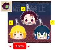 [訂貨] SEGA 景品 鬼滅之刃角色系列 毛公仔証件套 一套3款