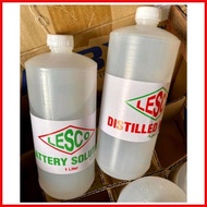 ❁ LESCO BATTERY SOLUTION / DISTILLED WATER FOR CAR MOTOR OUTLAST BATTERY NG MOTOR