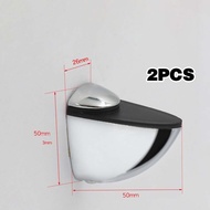 2pcs Jepitan Kaca Ambalan Kaca Jepit Penjepit Kaca Meja Bahan Paduan Seng Ambalan Jepit Kaca