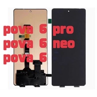 LCD for tecno pova6 pova 6pro 4G 5G/pova 6 neo/pova 5 pro