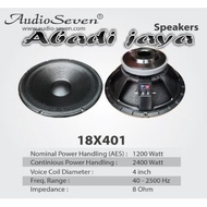 DFL# speaker Audio seven 18X401 18inch 18x 401 ORYGINAL 18 x401