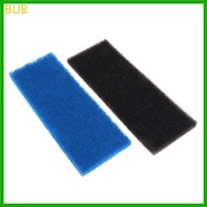 BUB 2Pcs Aquarium Filter Pad Replacement Biochemical Sponge Foam Cut to Fit Pad