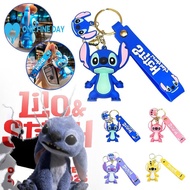 Cartoon Stitch Keychain Pendant Car Key Ring Pendant 3d Keychain Q5y7