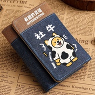 Cute Club Fear Shiba Inu Akita Inu Short Wallet Girls Funny Soul All-in-One Wallet Men Wallet