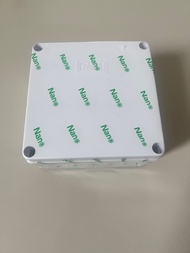 Nano บล็อกกันน้ำ กล่องพักสาย กล่องไฟ 6”x6” สีขาว ป้องกันการรั่วซึมของน้ำ