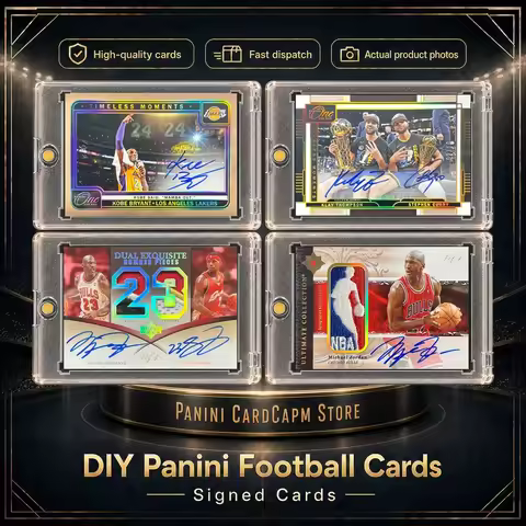 Homemade High-Quality NBA Basketball cards Kobe Mamba Out Moments Jordan Curry Klay DIY Panini NBA C
