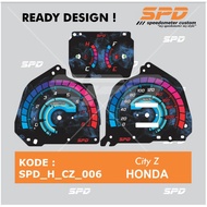 [ PREORDER ] Faceplate Overlay Panel Meter Custom Honda City SX8 Z Manual Edisi 1