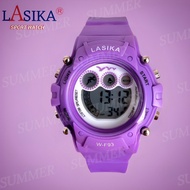 LASIKA W-F93 Jam Digital Sport Budak Sekolah 100% Waterpfoof Multifunction Kids Digital Watch