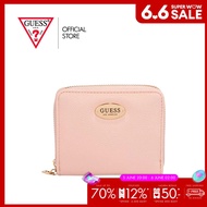 GUESS กระเป๋า รุ่น LG918155 EASTOVER SLG SMALL ZIP AROUND สีชมพู