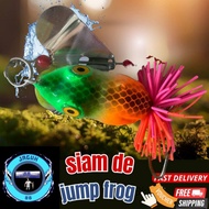 1pcs Siam de P35 handmade jump frog/ umpan ikan haruan / umpan ikan toman made in Thailand