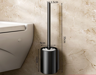 แปรงขัดห้องน้ำ ติดผนังได้(MH_258) สไตล์โมเดิร์นลักชูรี่ Modern Luxury