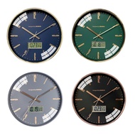 Clock Fashion Silent Quartz Clock Luxury Clock LCD Hall Living Room LCD Home Wall Clock Elegant Mult
