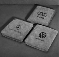 [補貨到📣📣In Stock Now•Free shipping] 汽車用洗車毛巾擦車布專用巾吸水用品大全內飾抹布不掉毛加厚無痕